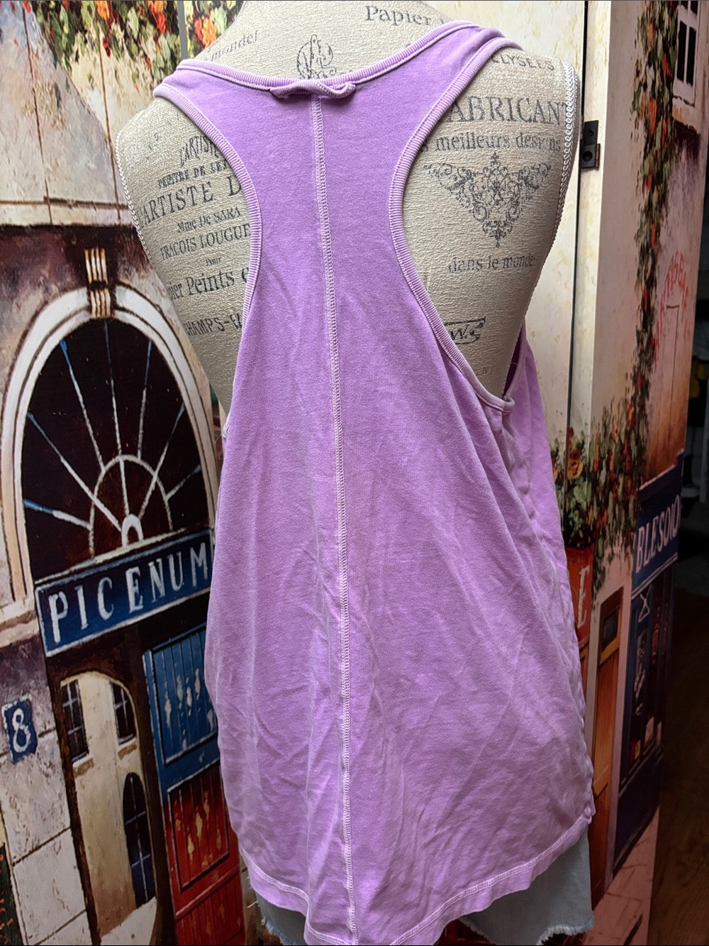FP Movement Rundown Tank, Purple, Small - Picture 6 of 9